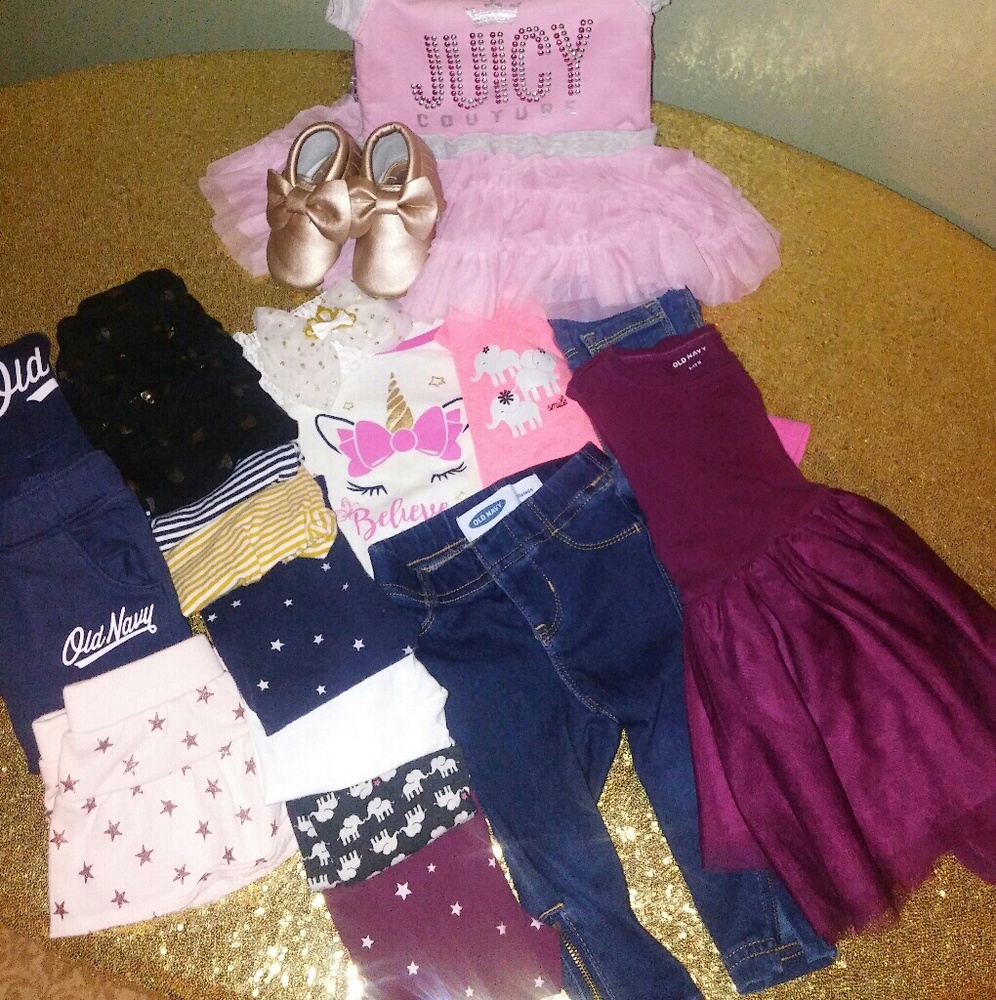 Toddler girls bundle fits 12-18 month's
